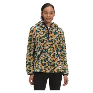 The North Face Women’s Sherpa CAMPSHIRE Pullover Hoodie 2.0 Floral Quarter Zip